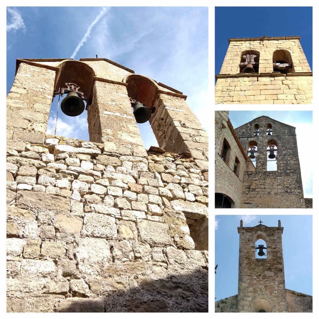 Figura 7: As vezes a igreja era demasiado simples ou pequena para ter um campanário imponente. Daí surgiram as espadanhas - elevações na fachada para sustentar uma ou duas campanas. 
