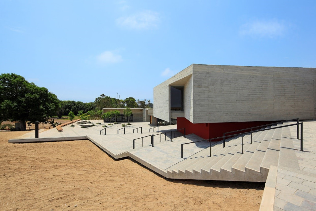 Segundo prêmio: Museu de Pachacamac, de Llosa Cortegana Arquitectos, do Peru. Foto: Juan Solano Ojasi