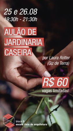 aulão de jardinaria