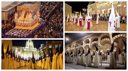 Procissão de Semana Santa em vários locais da Espanha, artigo, Pilar.