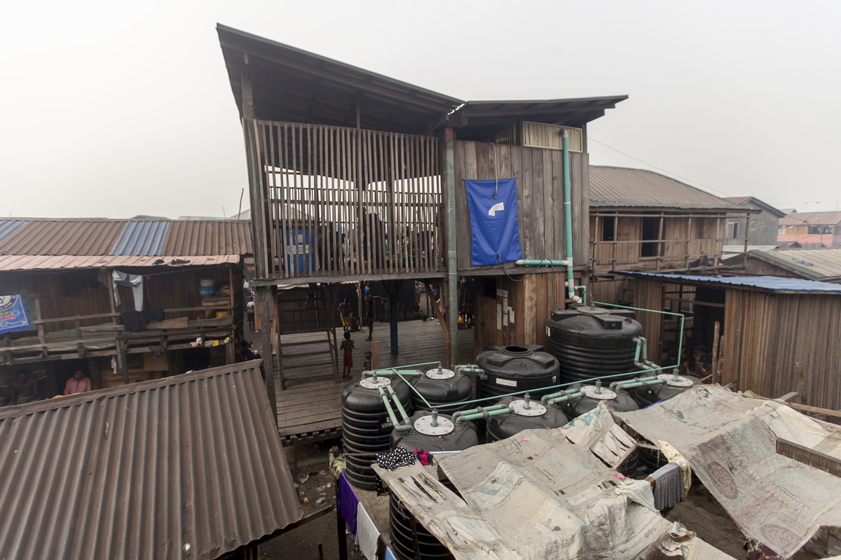 Projeto Makoko Neighbourhood Hotspot, Photo © Isi Etomi