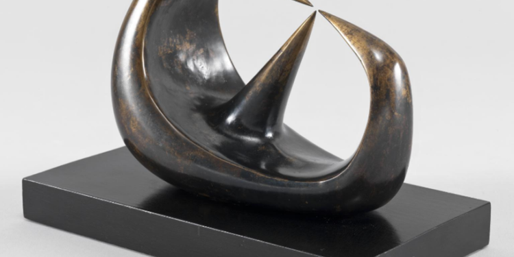 Three Points, Henry Moore,1939-40. Bronze, 19.3cm. Proprietário: Tate Gallery. Fonte: Henry Moore Foundation.