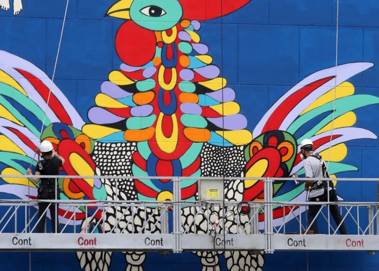 Mural "O Baile Místico de Meyer Filho".