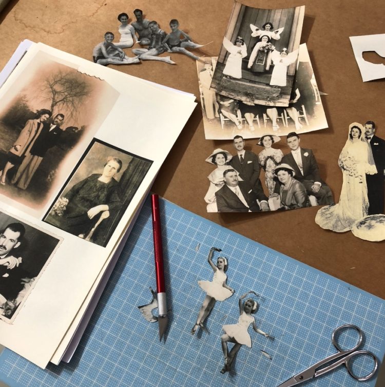 processo criação álbum de família 2