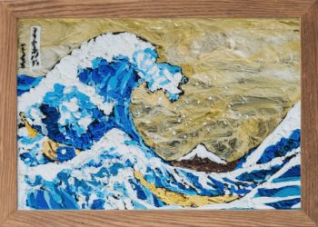A grande onda_after_Hokusai_60x87cm