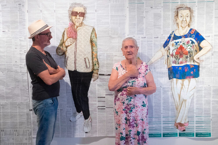 artista Ricardo Ramos e Zilda 1 Foto Sérgio Vignes