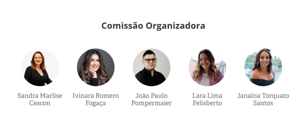 comissão organizadora seminário internacional