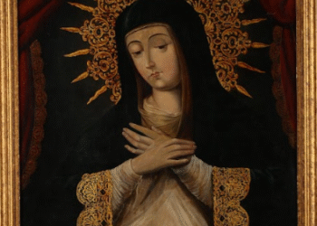 arte-andina-Virgem da Solidão de Madri, ca. 1650 Foto Eduardo Marques