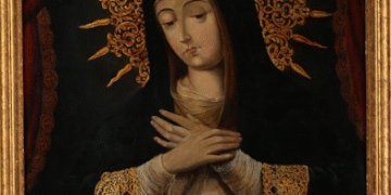 arte-andina-Virgem da Solidão de Madri, ca. 1650 Foto Eduardo Marques