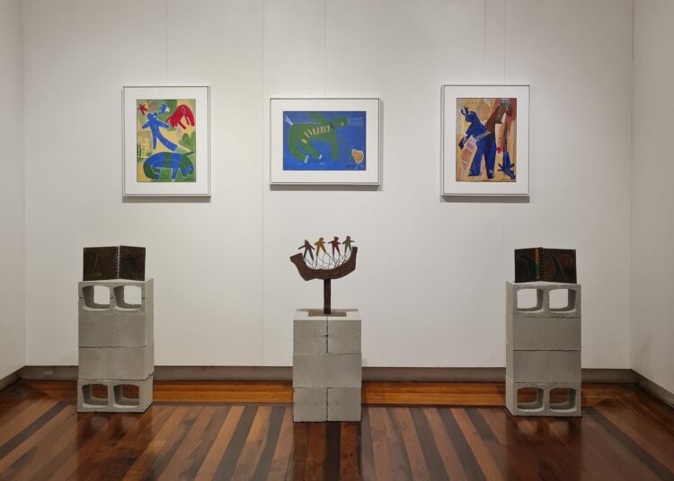 Obra de Paulo Gaiad ocupa toda a Fundação Cultural Badesc