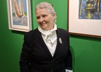 Artista Lena Peixer será homenageada pela Fundação Cultural Badesc. crédito Juliano Zanotelli