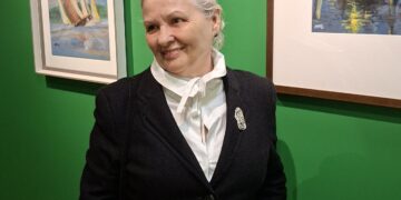 Artista Lena Peixer será homenageada pela Fundação Cultural Badesc. crédito Juliano Zanotelli