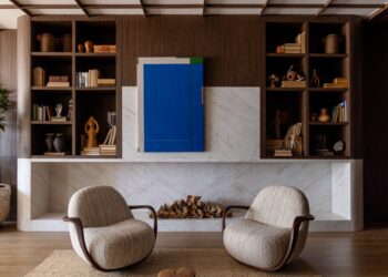 Ambiente Bordado Modernista por Natália Xavier para a CASACOR SC Florianópolis. Foto Fábio Jr Severo